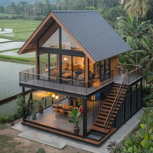 Çelik Bungalov Evler